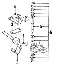 Foto de Enlace extremo de Barra Estabilizadora de Suspension Original para Dodge B150 Dodge B250 Dodge B1500 Dodge B2500 Dodge B350 Dodge B3500 Marca CHRYSLER Parte #4116589