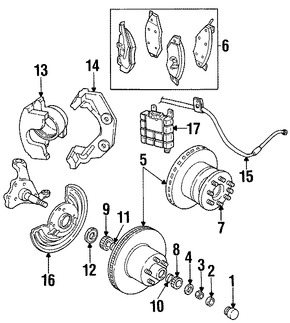 Foto de Sello de Rueda Original para Dodge Marca CHRYSLER N�mero de Parte 3699678AB