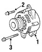 Foto de Tornillo del Alternador Original para Jeep Dodge Chrysler Marca CHRYSLER N�mero de Parte 6505488AA
