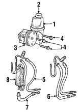 Foto de Polea de Bomba de Direccin Original para Dodge Dakota 2005 2006 2007 Mitsubishi Raider 2006 2007 2008 Marca CHRYSLER Nmero de Parte 53013760AA