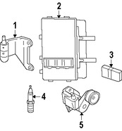 Foto de Computadora del Motor Original para Dodge Dakota 2004 Dodge Ram 1500 2004 Marca CHRYSLER Remanufacturado N�mero de Parte R6028806AD