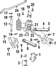 Foto de R�tula de direcci�n Original para Dodge Ram 2500 Dodge Ram 3500 Dodge Ram 1500 Marca CHRYSLER N�mero de Parte 5086678AA