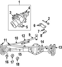 Foto de Caja de Engranajes Original para Dodge Ram 2500 Dodge Ram 3500 Dodge Ram 1500 Marca CHRYSLER Nmero de Parte RL121986AG