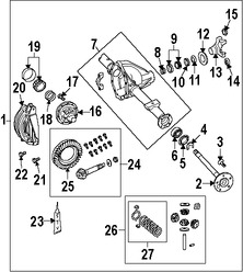 Foto de Eje Propulsor Original para Dodge Ram 1500 2006 Marca CHRYSLER N�mero de Parte 5137588AA