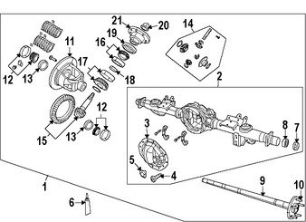 Foto de Eje Propulsor Original para Dodge Ram 1500 2009 2010 Marca CHRYSLER N�mero de Parte 52114720AB