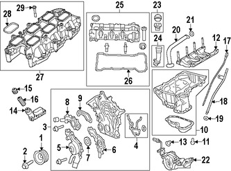 Foto de Empacaduras Cubierta de Correa del Tiempo Original para Jeep Chrysler Dodge Marca CHRYSLER Nmero de Parte 68078604AA