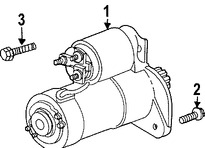 Foto de Motor de arranque Original para Jeep Grand Cherokee 2002 1999 2000 2001 Marca CHRYSLER Remanufacturado N�mero de Parte RL041207AC