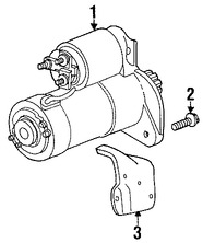 Foto de Motor de arranque Original para Jeep Liberty 2003 Marca CHRYSLER N�mero de Parte 56041641AD