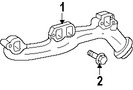 Foto de M�ltiple de Escape Original para Jeep Commander Jeep Grand Cherokee Marca CHRYSLER N�mero de Parte 53013605AB