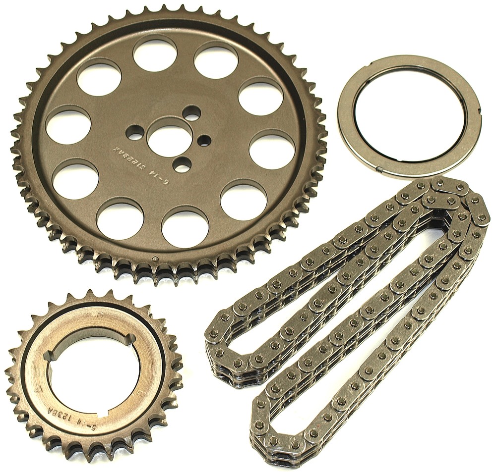 Foto de Kit de Engranaje y Cadena del tiempo de Carrera Billet  3 Keyway para Chevrolet GMC Marca CLOYES N�mero de Parte 9-3610TX3