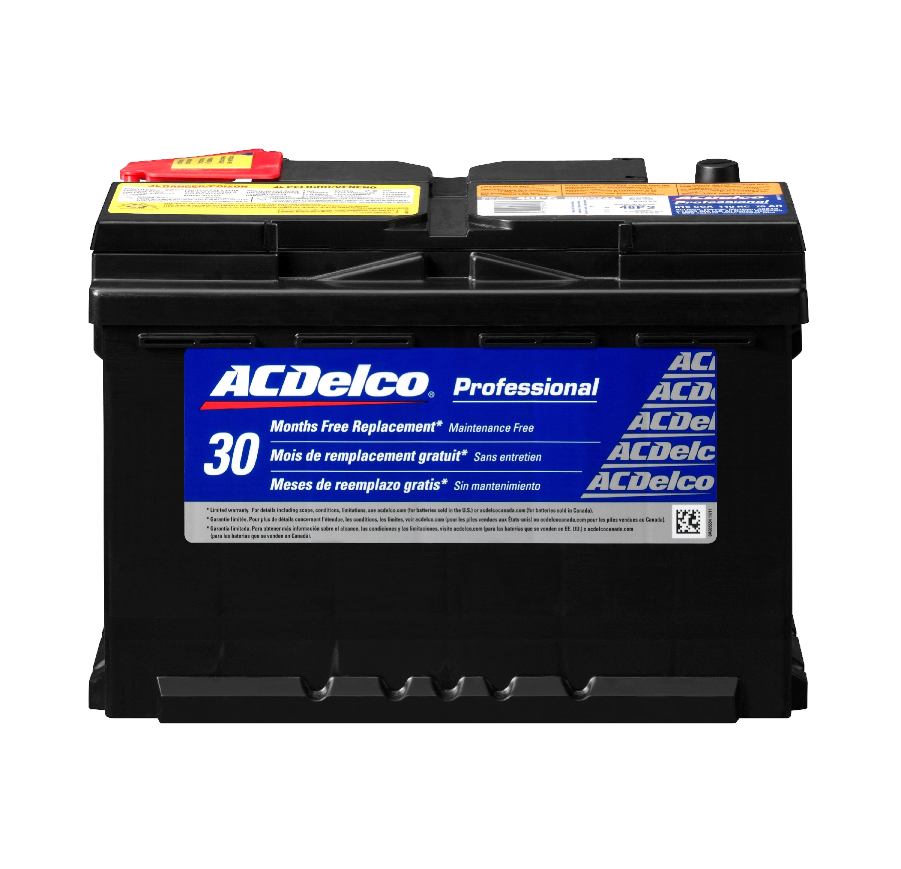 Foto de Bater�a para Audi Mercedes-Benz Volvo Peugeot BMW Volkswagen Jaguar Lexus Marca AC Delco N�mero de Parte #48PS