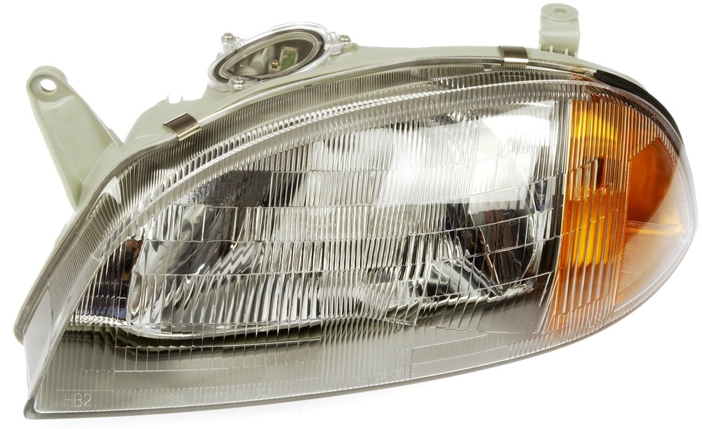 Conjunto de Faros Delanteros para Geo Metro 1995 1996 1997 Marca DORMAN Número de Parte 1590676 Conjunto de Faros Delanteros para Geo Metro 1995 1996 1997 Marca DORMAN Número de Parte 1590676