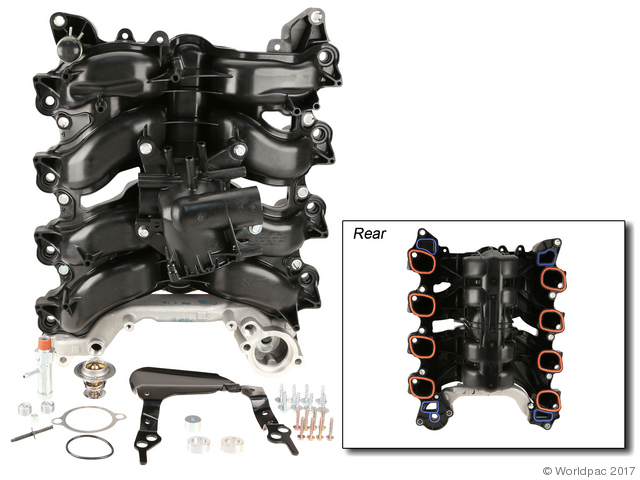 Foto de Mltiple de Admisin del Motor para Ford E-150 2007 2008 Ford E-250 2007 2008 Ford F-150 2007 2008 Marca Dorman Nmero de Parte W0133-2094538