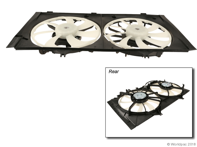 Foto de Motor del ventilador de enfriado para Toyota Camry 2010 2011 Marca Dorman N�mero de Parte W0133-2105115