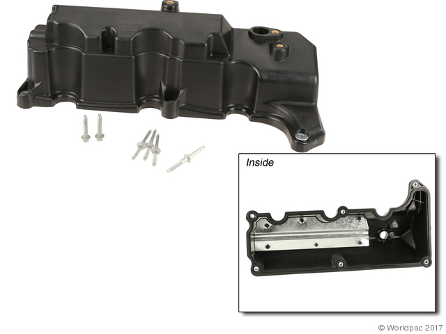 Foto de Tapa de Valvula del Motor para Mazda B4000 Mercury Mountaineer Ford Explorer Ford Explorer Sport Trac Ford Ranger Marca Dorman Nmero de Parte W0133-2216452