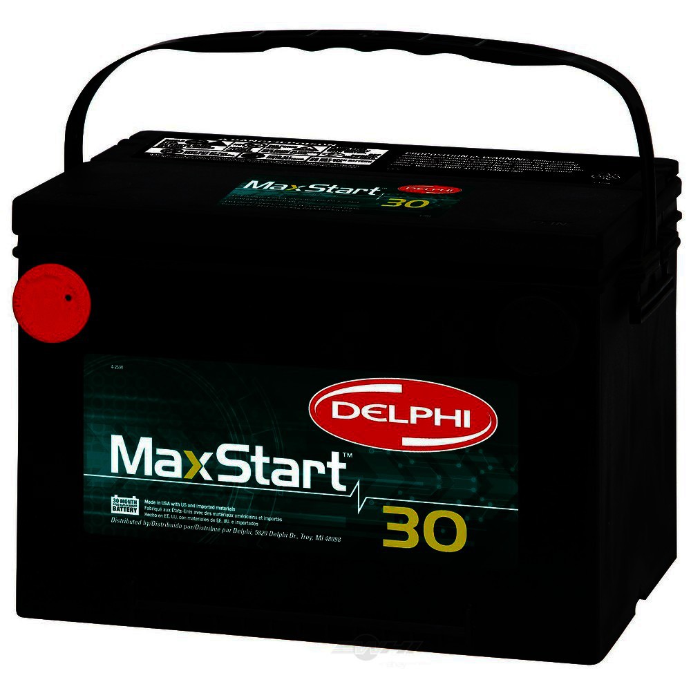 Foto de Bater�a MaxStart 30 para Buick Cadillac Chevrolet GMC Oldsmobile Saturn Marca DELPHI N�mero de Parte BU6078