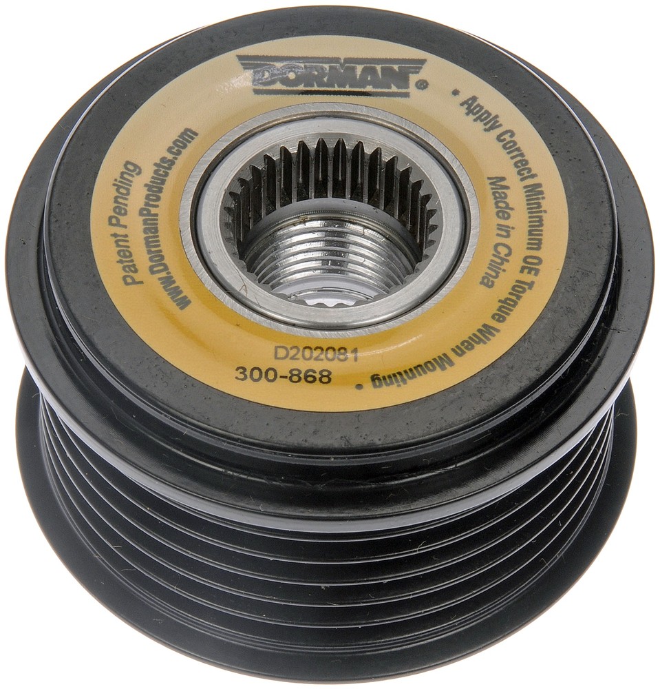 Foto de Polea del Alternador para Mazda 6 2003 2004 2005 Marca DORMAN Nmero de Parte 300-868