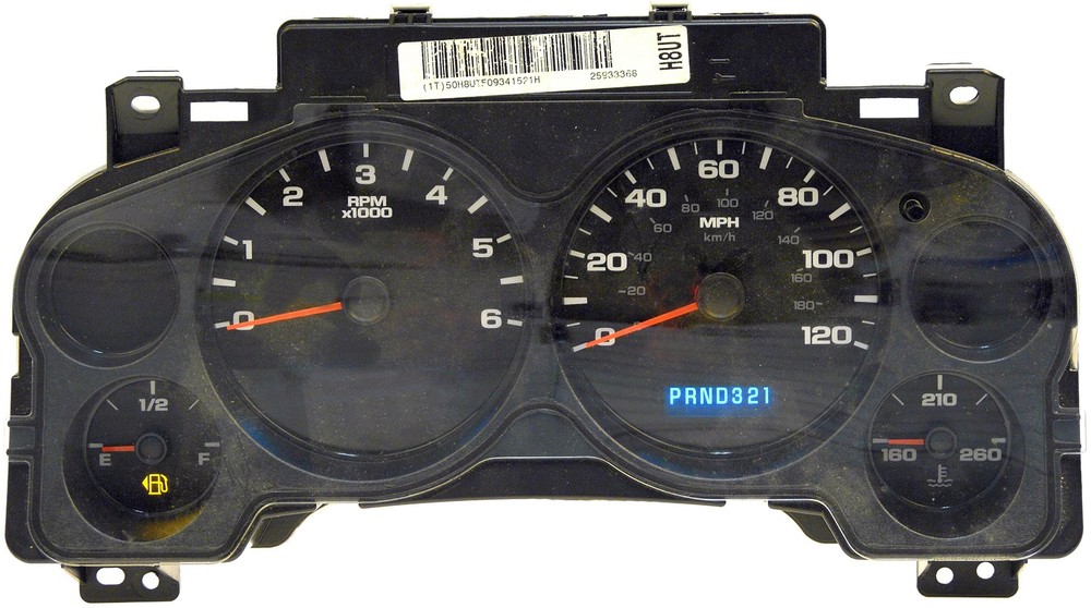 Foto de Cluster de Instrumentos para Chevrolet Silverado 1500 2007 2008 2010 2011 2012 GMC Sierra 1500 2007 2008 Marca DORMAN Nmero de Parte 599-335