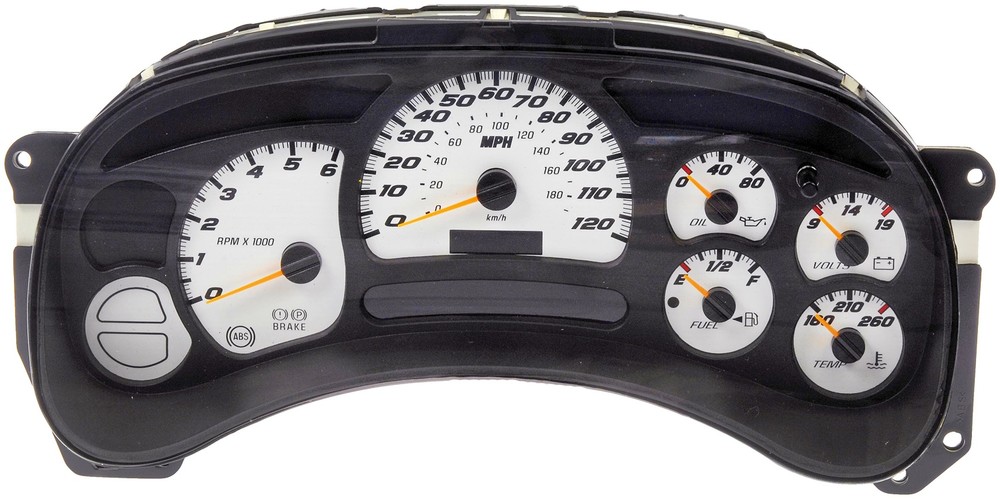 Foto de Cluster de Instrumentos para Chevrolet Silverado 1500 Chevrolet Silverado 2500 Chevrolet Silverado 2500 HD Chevrolet Silverado 3500 GMC Sierra 1500 GMC Sierra 2500 GMC Sierra 2500 HD GMC Sierra 3500 Marca DORMAN Parte #599-443