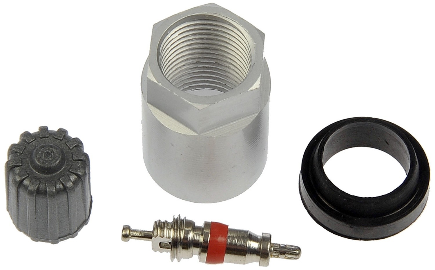 Foto de Kit de Hardware del sensor TPMS para Dodge Caliber 2007 Dodge Journey 2010 Jeep Grand Cherokee 2006 2008 Jeep Liberty 2005 Jeep Compass 2008 Marca DORMAN OE SOLUTIONS Parte #609-120.1
