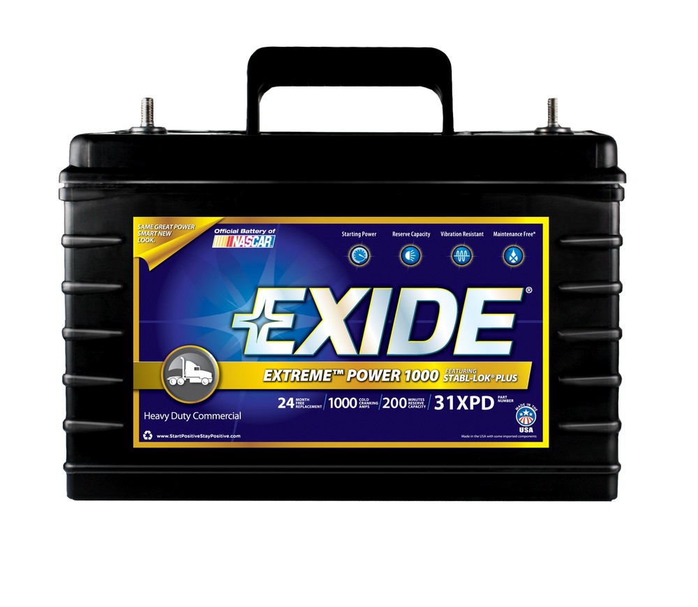 Foto de Batera Exide Extreme Power 1000 - CCA: 1000 para Chevrolet GMC Ford Hino Marca EXIDE BATTERIES NEW Nmero de Parte 31XPD