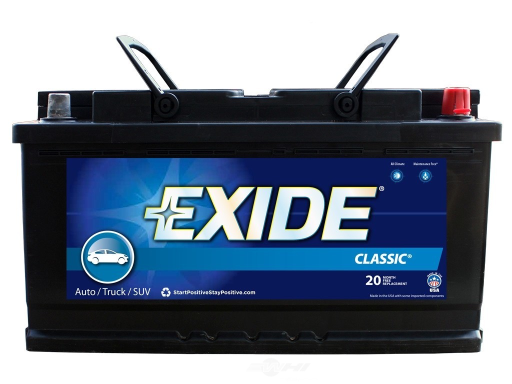 Foto de Batera Exide Classic - CCA: 850 para Porsche Hyundai Land Rover Jaguar Volvo BMW Lamborghini Dodge Jeep Maybach... Marca EXIDE BATTERIES NEW Nmero de Parte L5/49C