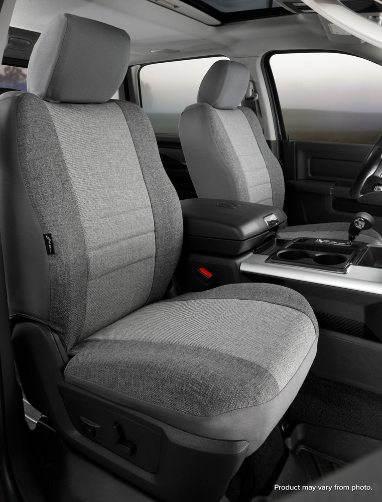 Foto de Cubierta de asiento OE30 Series - OE Tweed Custom Fit Front Cover- Gray para Cadillac Chevrolet GMC Marca FIA Nmero de Parte OE38-15 GRAY