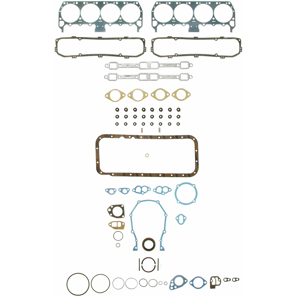 Foto de Juego Completo Empacaduras del Motor para Jensen Chrysler Dodge Plymouth Facel Vega Bristol Dual-Ghia Monteverdi Marca FELPRO Nmero de Parte FS 7891 PT-11