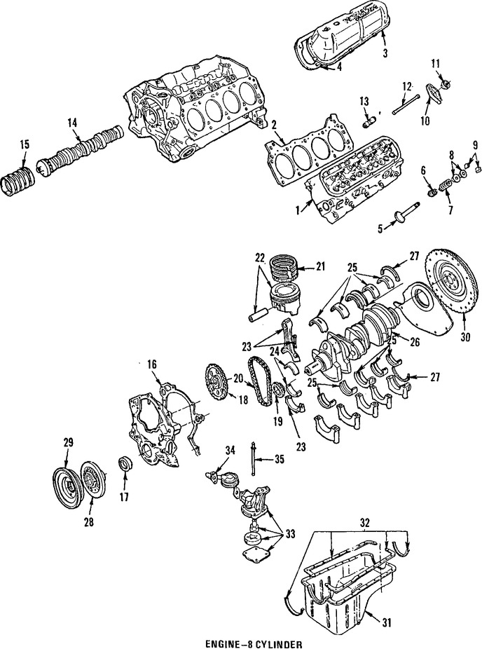 Foto de Juego de Empacadura de la culata Original para Ford Lincoln Mercury Marca FORD Nmero de Parte FOZZ6079A