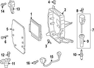 Foto de Computadora del Motor Original para Ford C-Max 2014 2015 2016 2017 Marca FORD Remanufacturado N�mero de Parte EM5Z12A650AJB