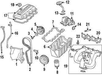 Foto de C�rter Original para Ford Focus 2000 2001 2002 2003 2004 Marca FORD N�mero de Parte YS4Z6675BA