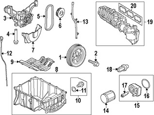 Foto de Varilla de Nivel de Aceite Original para Ford Focus Ford Fiesta Marca FORD N�mero de Parte CM5Z6750A