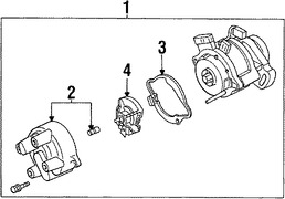 Foto de Distribuidor Original para Ford Aspire 1994 1995 1996 1997 Marca FORD N�mero de Parte F4BZ12127A