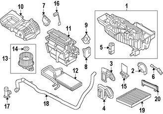 Foto de Vlvula de Expansin Aire Acondicionado Original para Ford Mercury Lincoln Marca FORD Nmero de Parte 8G1Z19849A