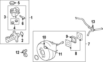 Foto de Vlvula de Control Reforzador de Frenos de Potencia Original para Ford  Lincoln Marca FORD Nmero de Parte DG1Z9Y432A