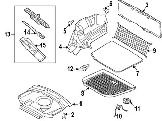 Foto de Tuerca de Llanta de Repuesto Original para Ford Mercury  Lincoln Marca FORD Nmero de Parte 5F9Z1424AA