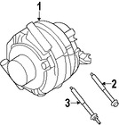 Foto de Tornillo del Alternador Original para Mercury Milan Ford Fusion Lincoln Zephyr Marca FORD Nmero de Parte W704747S440