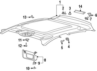 Foto de Perno de la barra de impacto del parachoque Original para Ford Fiesta Ford F-150 Ford F-250 Super Duty Ford F-350 Super Duty Lincoln MKZ Marca FORD Nmero de Parte W709933S307