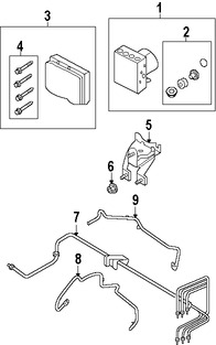 Foto de Mdulo de control de ABS Original para Ford  Lincoln Marca FORD Nmero de Parte FG1Z2C219B