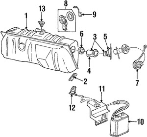 Foto de Canister Original para Ford  Lincoln Mercury Marca FORD Nmero de Parte E2ZZ9D653A