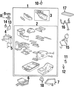 Foto de Actuador de Puerta de Entrada de Aire Original para Ford Contour Mercury Mystique Mercury Cougar Marca FORD Nmero de Parte F5RZ18A318C