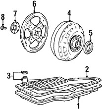 Foto de Convertidor de Torque Original para Ford Taurus Ford Windstar Mercury Sable Marca FORD Remanufacturado Nmero de Parte F8DZ7902CARM