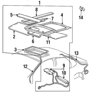 Foto de Rel de Corriente Accesorios Original para Mercury Sable Ford Taurus Marca FORD Nmero de Parte YF1Z14N089AA