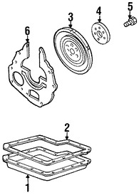 Foto de Plato Flexible Transmisi�n Autom�t Original para Ford Ranger Marca FORD N�mero de Parte 1L5Z6375CA