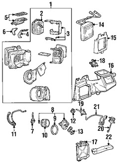 Foto de Actuador de Puerta de Entrada de Aire Original para Ford Marca FORD N�mero de Parte 6C3Z18A318AA