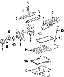 Foto de C�rter Original para Ford F-250 Super Duty Ford F-350 Super Duty Ford Excursion Marca FORD N�mero de Parte 3C3Z6675AA