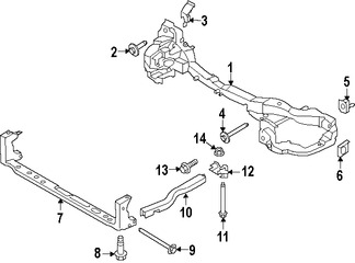 Foto de Tornillo del Alternador Original para Ford Mercury  Lincoln Marca FORD Nmero de Parte W500328S437