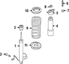 Foto de Aislante de Muelle Original para Ford Focus Ford Escape Ford C-Max Lincoln Marca FORD Nmero de Parte AV6Z5586A