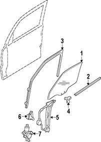 Foto de Canal de Crista Original para Mercury Mariner Ford Escape Marca FORD Nmero de Parte YL8Z7821546BAA