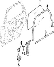 Foto de Canal de Crista Original para Ford Escape Mercury Mariner Marca FORD Nmero de Parte 7L8Z7825767AA